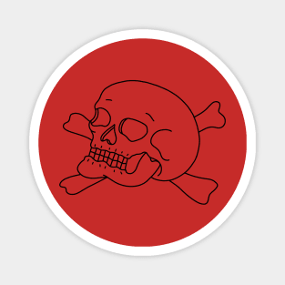 Homeschooltattoo Skull Magnet